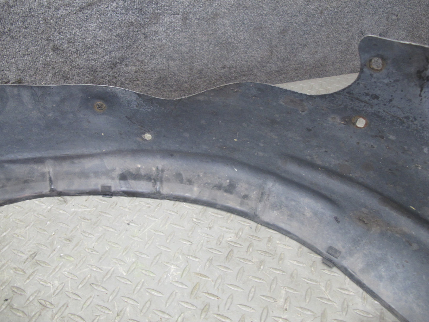 88-91 Mazda RX7 FC3S Convertible Front Left Wheel Arch Splash Shield Guard OEM