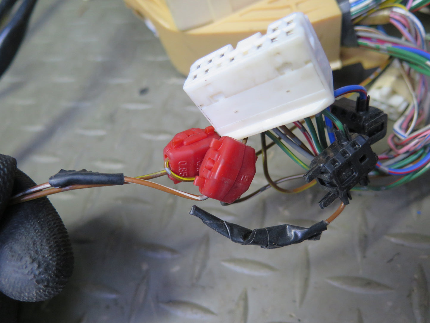 1996 Toyota MARK2 JZX100 Tourer Dash Instrument Panel Cabin Wire Wiring Harness