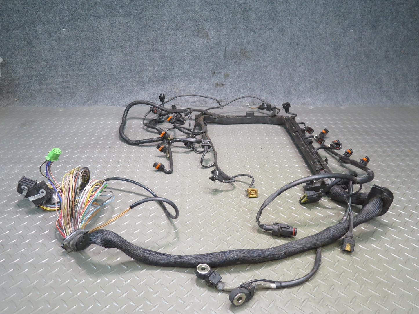99-02 Mercedes R129 SL500 M113 Engine Motor Wire Wiring Cable Harness Set OEM