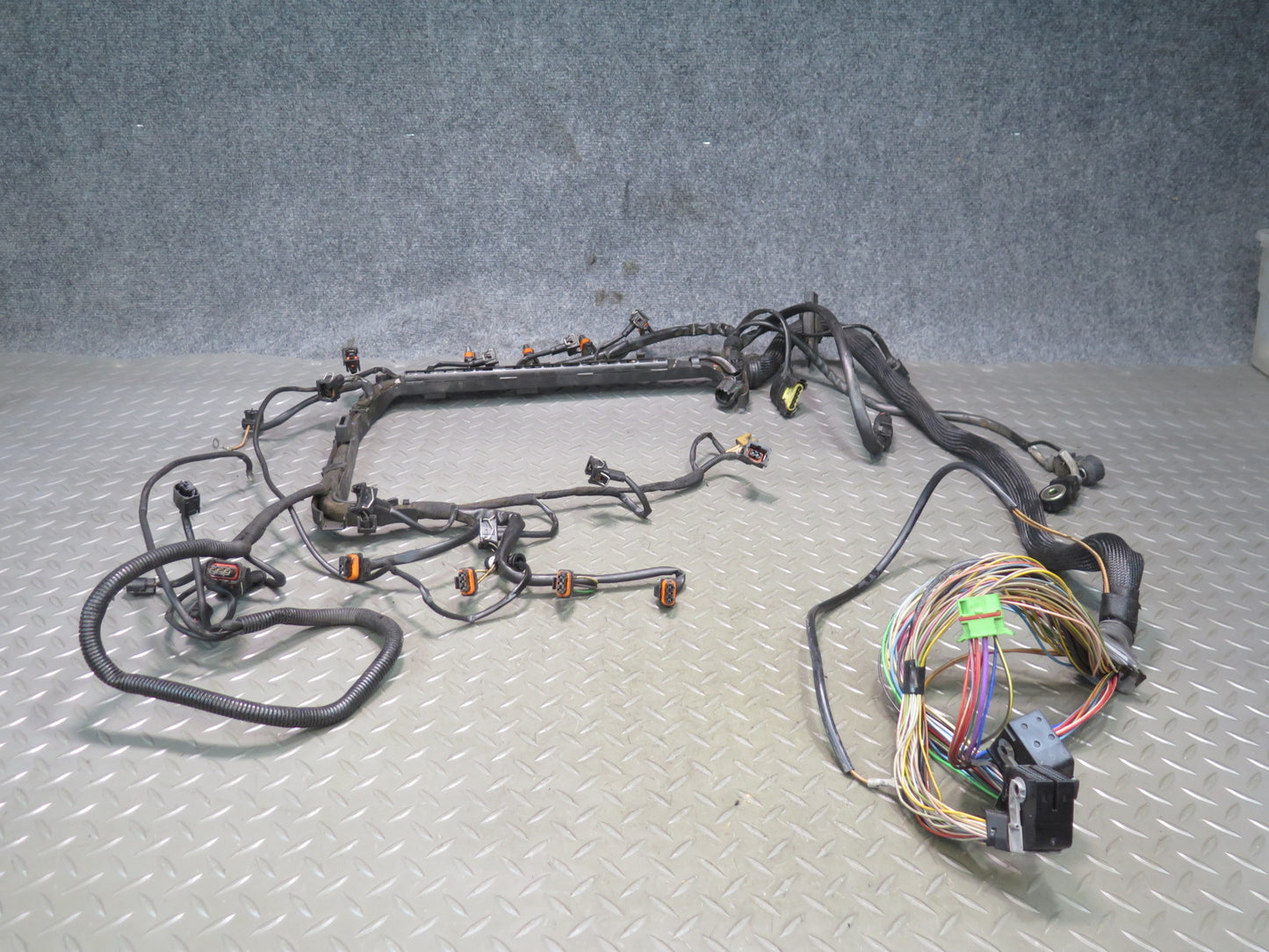 99-02 Mercedes R129 SL500 M113 Engine Motor Wire Wiring Cable Harness Set OEM