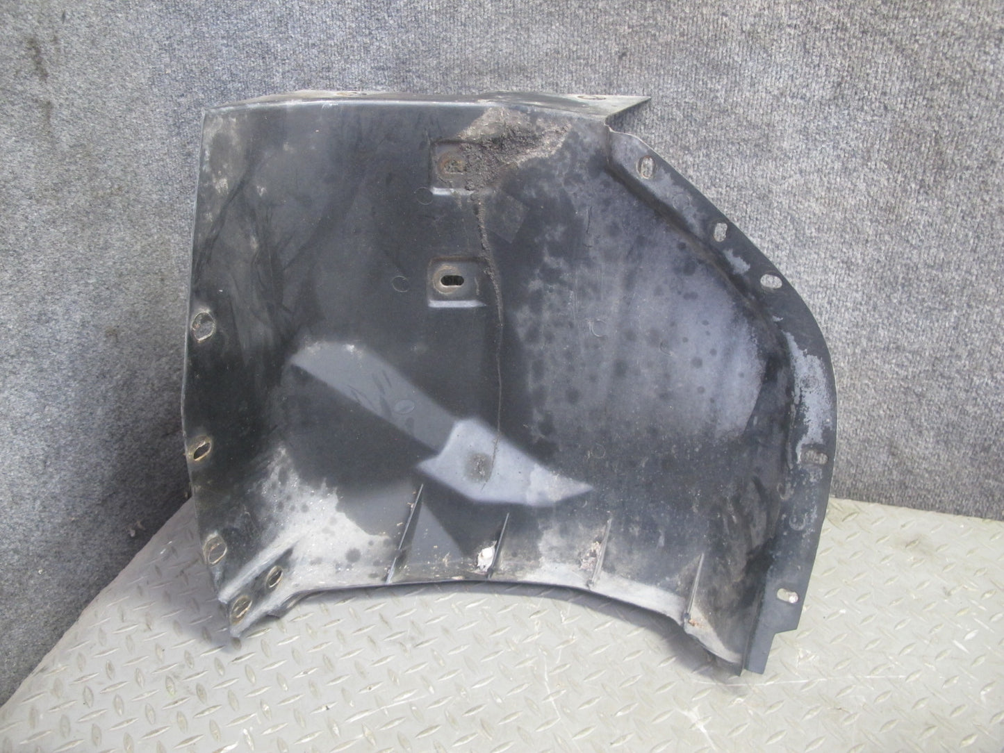 84-87 Chevrolet Corvette C4 Front Left Wheel Arch Fender Splash Guard Set OEM