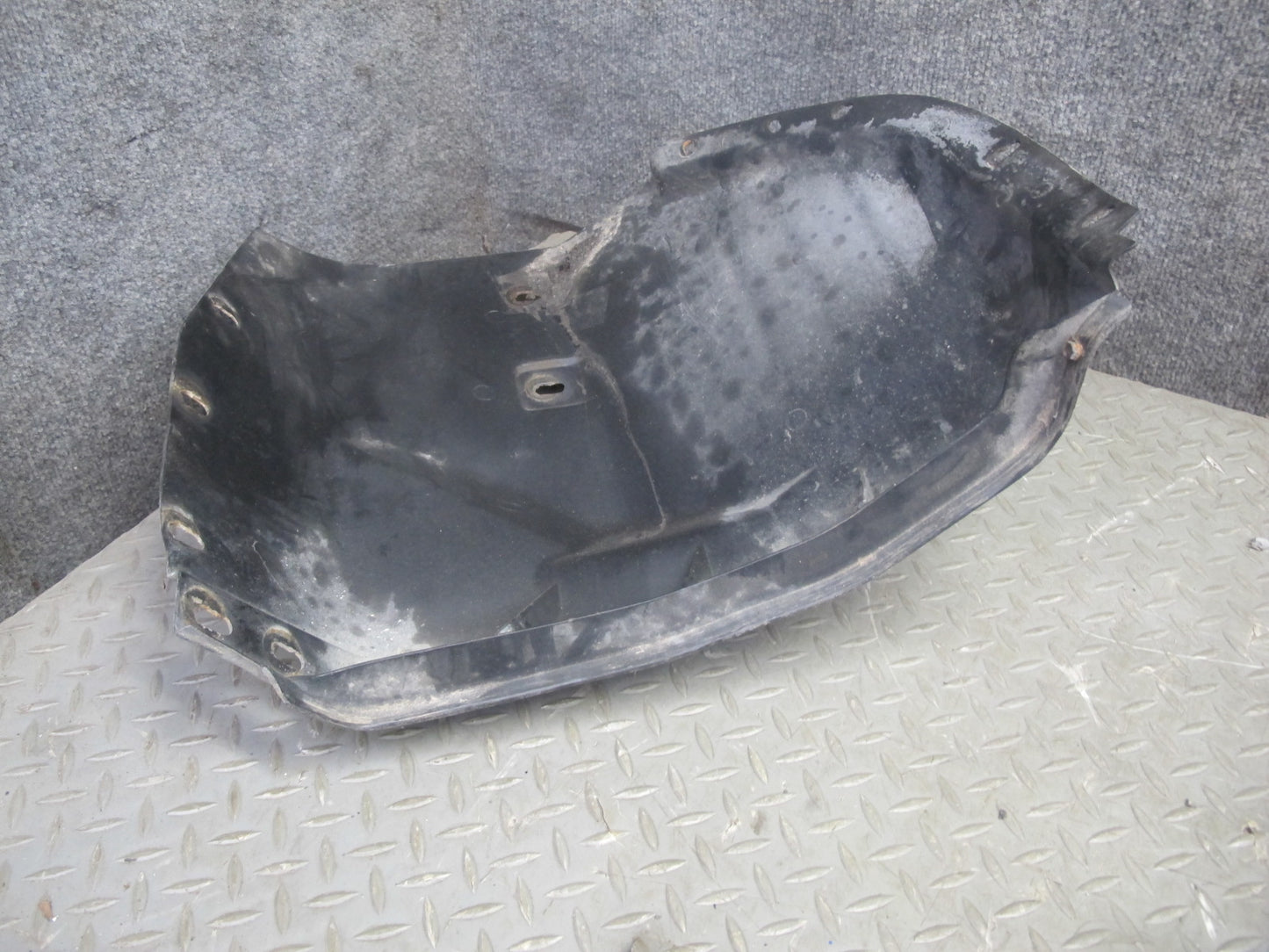 84-87 Chevrolet Corvette C4 Front Left Wheel Arch Fender Splash Guard Set OEM