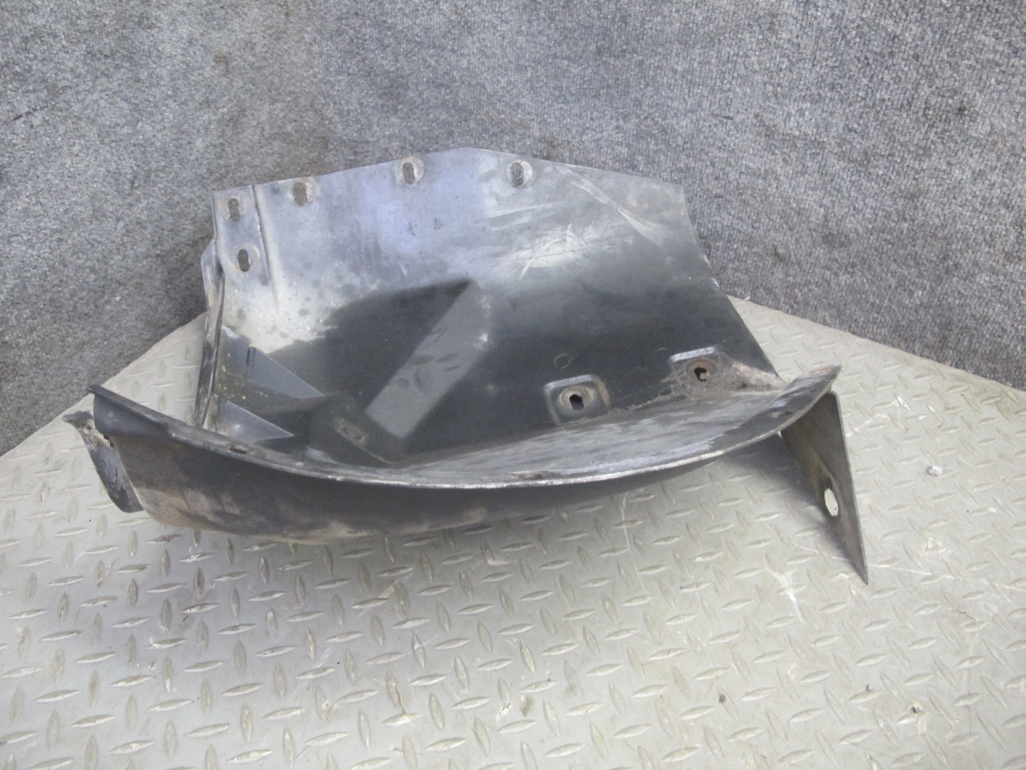 84-87 Chevrolet Corvette C4 Front Left Wheel Arch Fender Splash Guard Set OEM