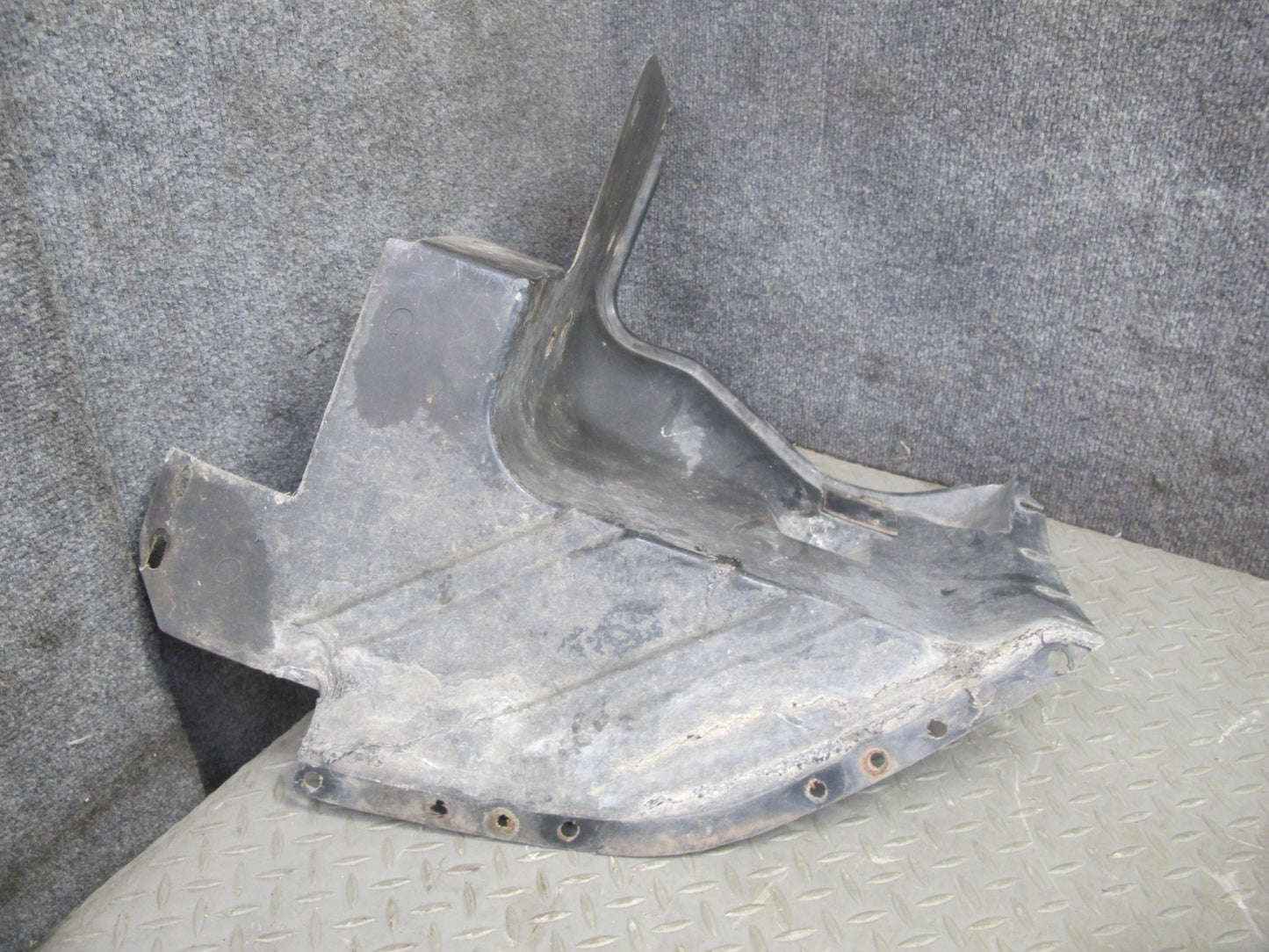 84-87 Chevrolet Corvette C4 Front Left Wheel Arch Fender Splash Guard Set OEM