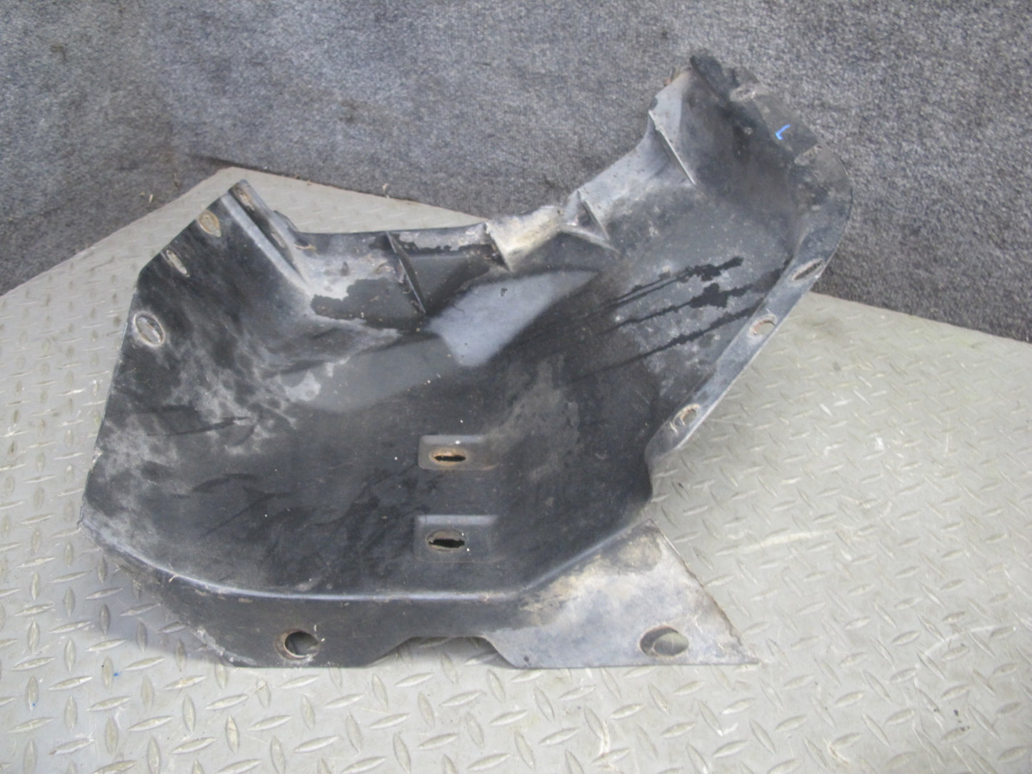 84-87 Chevrolet Corvette C4 Front Right Wheel Arch Fender Splash Guard Set OEM