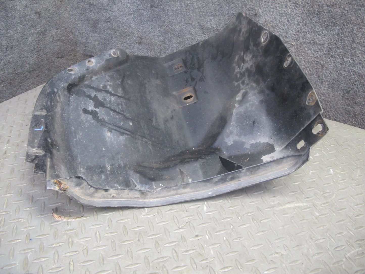 84-87 Chevrolet Corvette C4 Front Right Wheel Arch Fender Splash Guard Set OEM