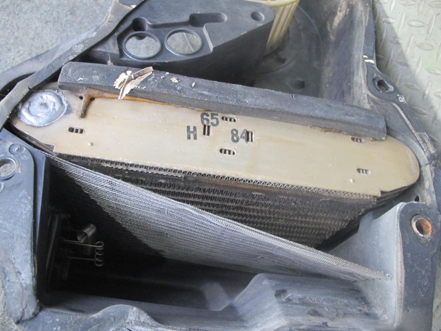 1984 Chevrolet Corvette C4 A/C Air Conditioning Blower Motor Evaporator Box OEM