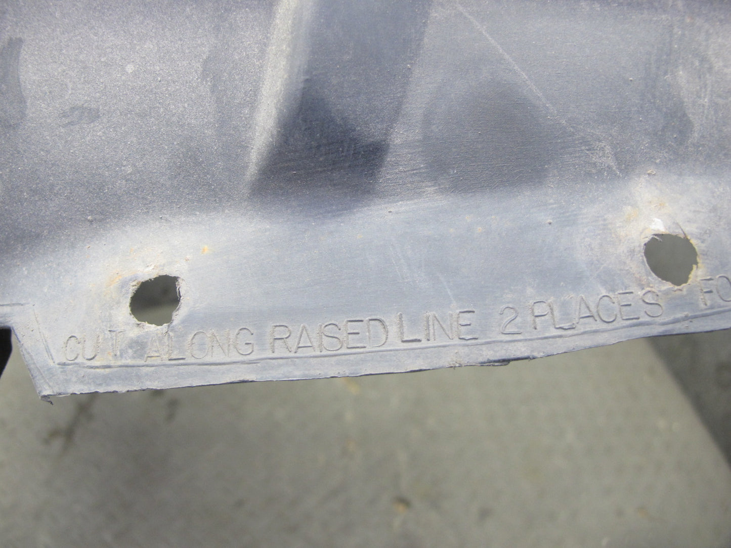 84-96 Chevrolet Corvette C4 Rear Left Fender Liner Splash Shield Guard OEM