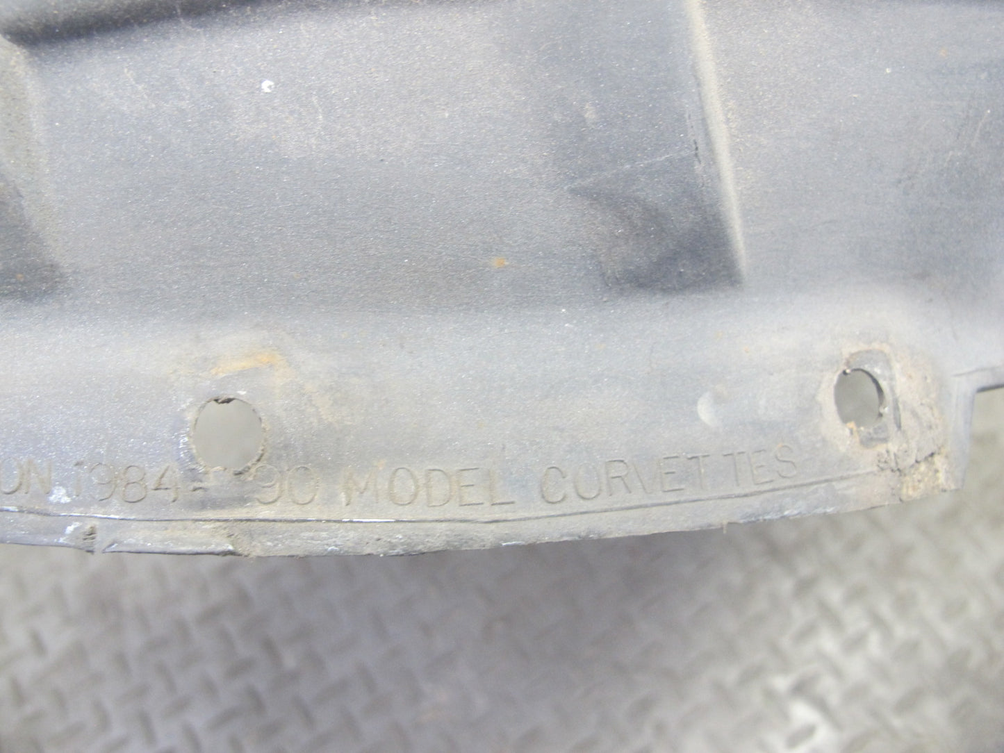 84-96 Chevrolet Corvette C4 Rear Right Fender Liner Splash Shield Guard OEM