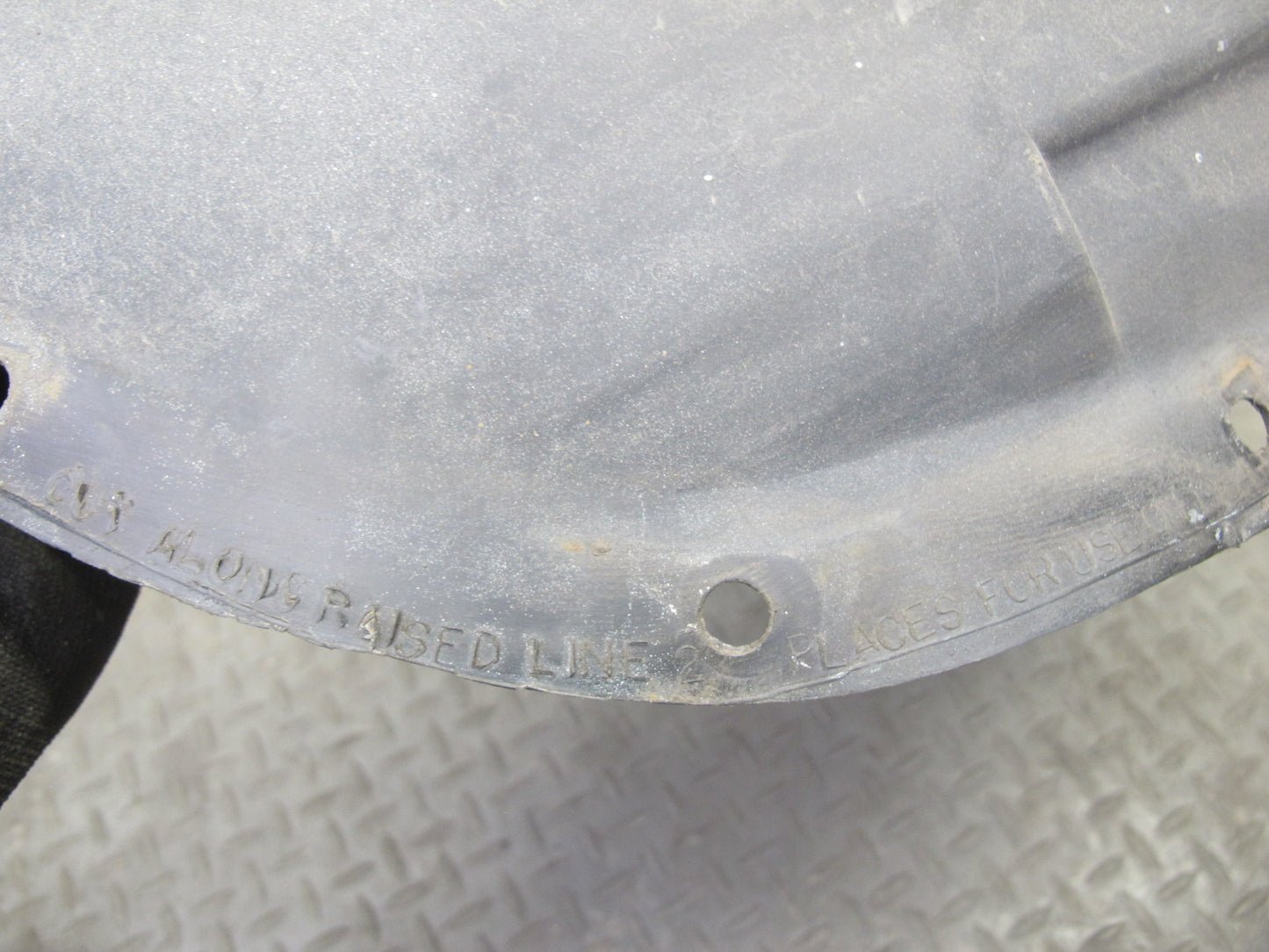 84-96 Chevrolet Corvette C4 Rear Right Fender Liner Splash Shield Guard OEM