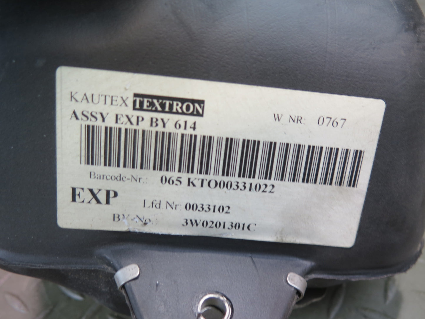 2006-2012 Bentley Continental Flying Spur Fuel Expansion Tank Reservoir