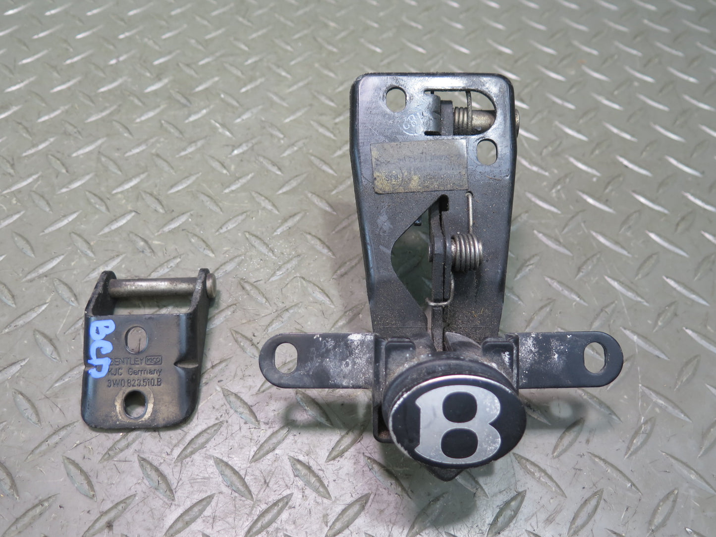 2006-2012 Bentley Continental Flying Spur Front Hood Safety Catch Lock Latch Set