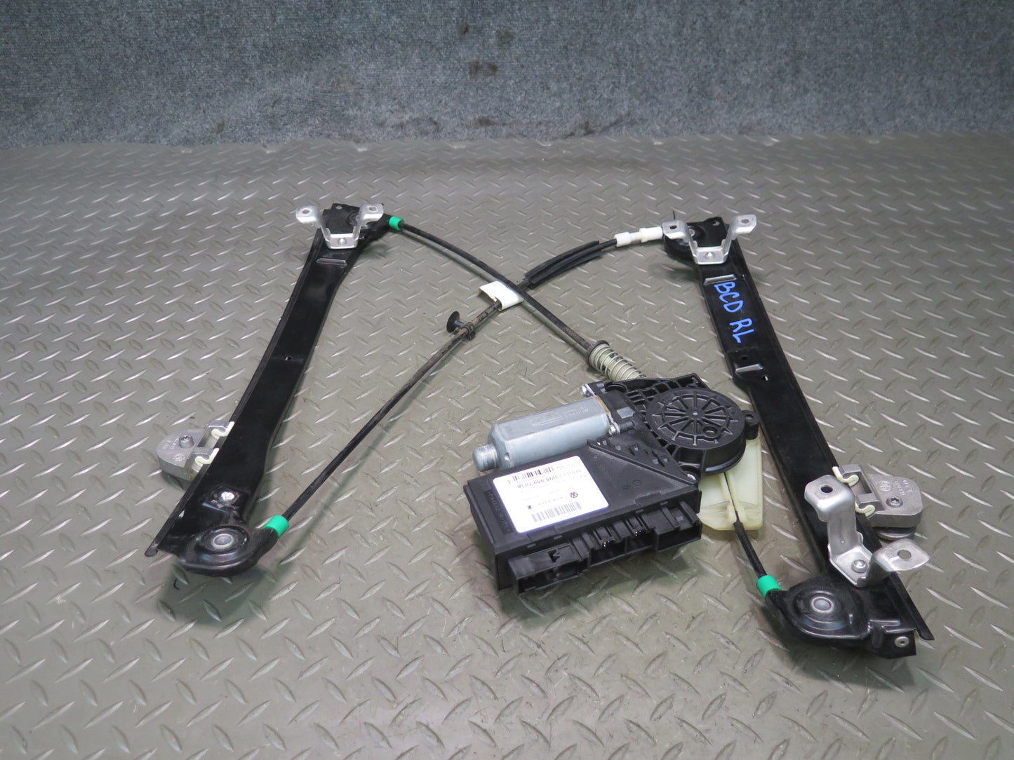 06-12 Bentley Continental Flying Spur Rear Left Door Window Regulator W/ Motor