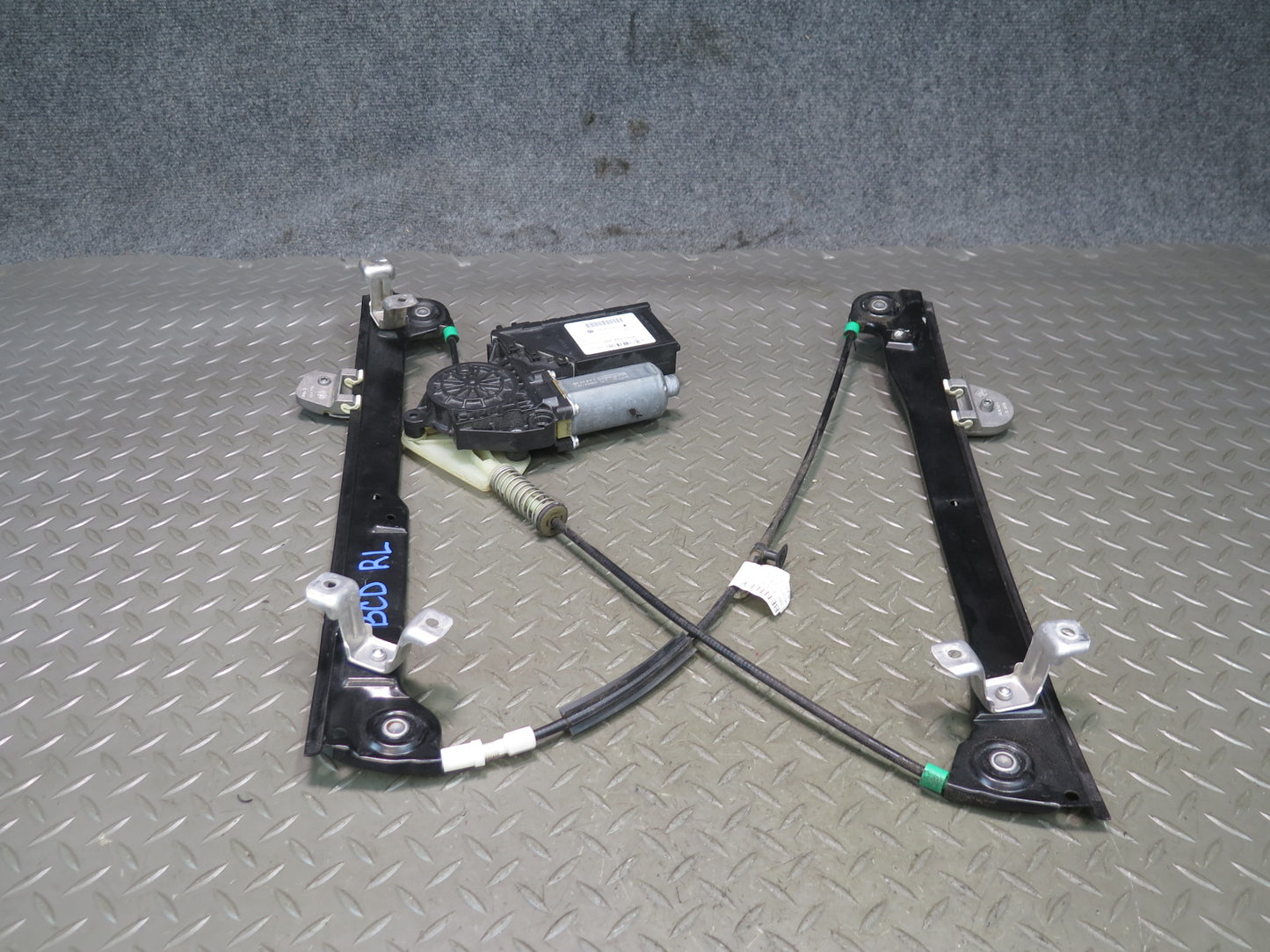06-12 Bentley Continental Flying Spur Rear Left Door Window Regulator W/ Motor