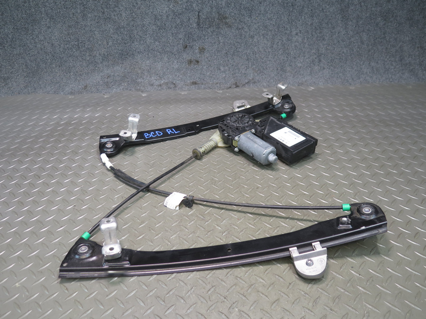 06-12 Bentley Continental Flying Spur Rear Left Door Window Regulator W/ Motor
