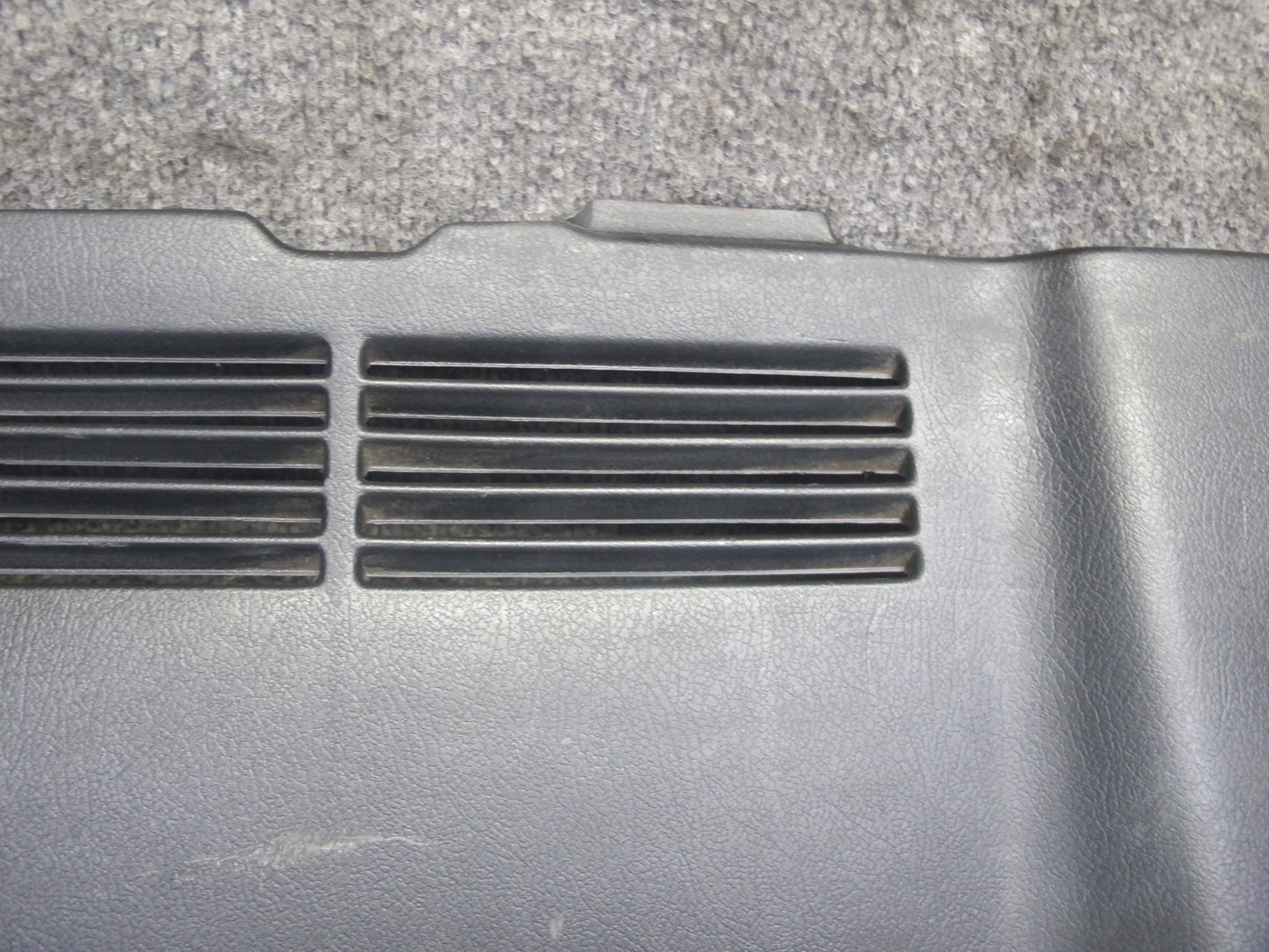 84-86 Nissan Z31 300ZX 2+0 Rear Trunk Lock Latch Interior Trim Panel Cover OEM