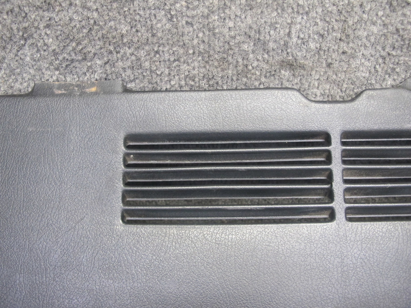 84-86 Nissan Z31 300ZX 2+0 Rear Trunk Lock Latch Interior Trim Panel Cover OEM