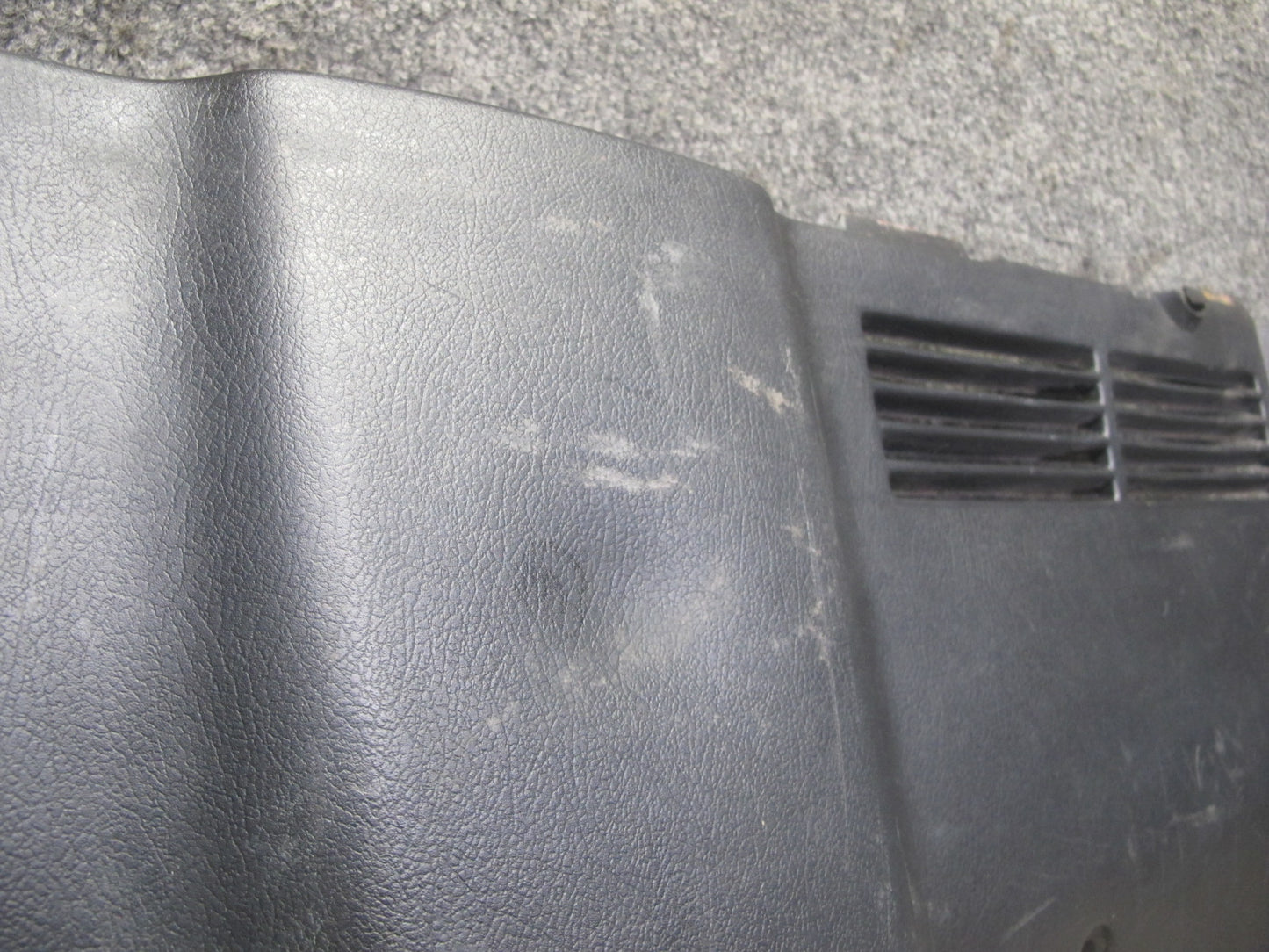 84-86 Nissan Z31 300ZX 2+0 Rear Trunk Lock Latch Interior Trim Panel Cover OEM