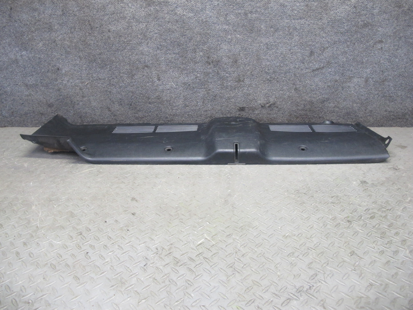 84-86 Nissan Z31 300ZX 2+0 Rear Trunk Lock Latch Interior Trim Panel Cover OEM