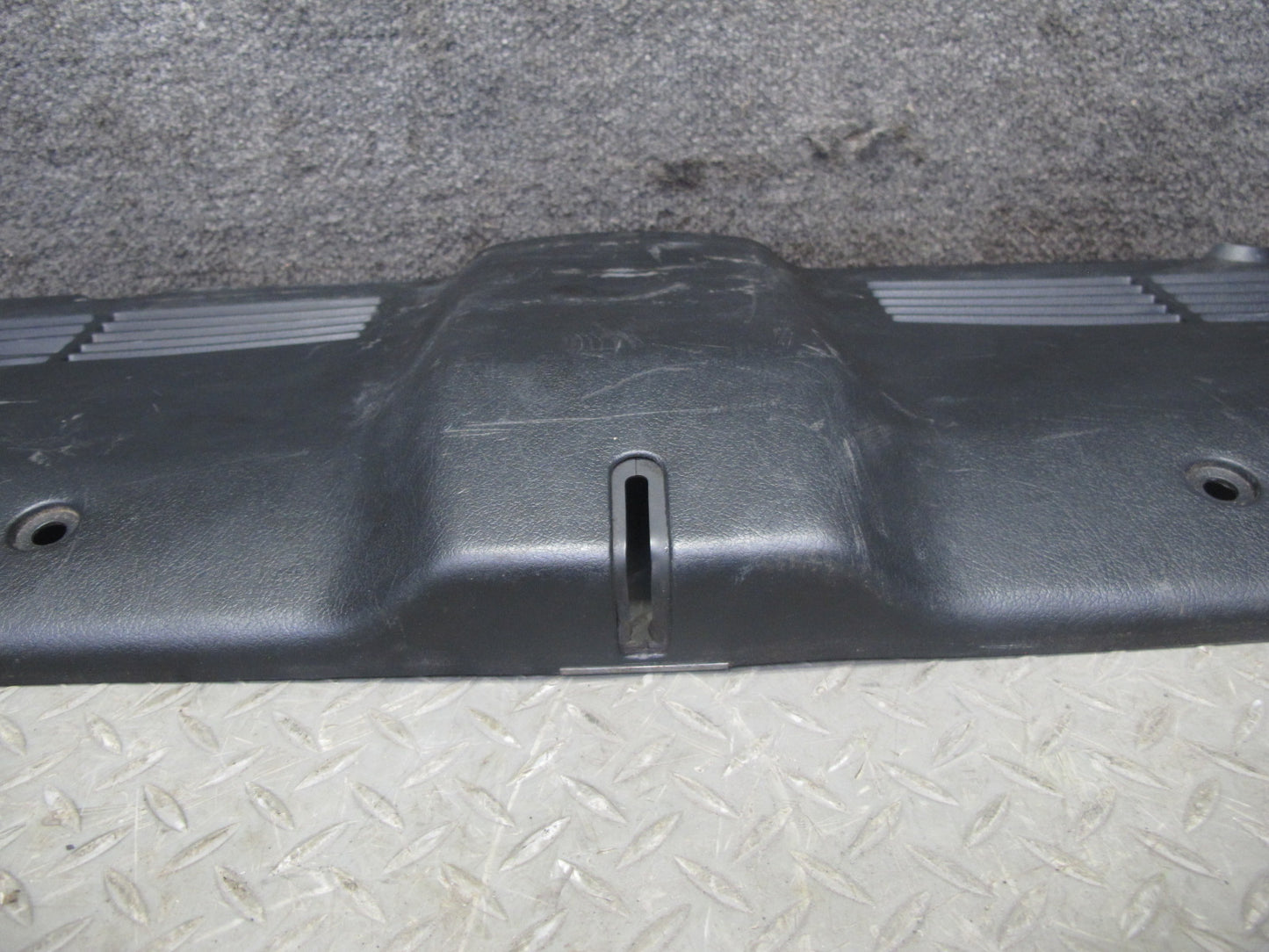 84-86 Nissan Z31 300ZX 2+0 Rear Trunk Lock Latch Interior Trim Panel Cover OEM