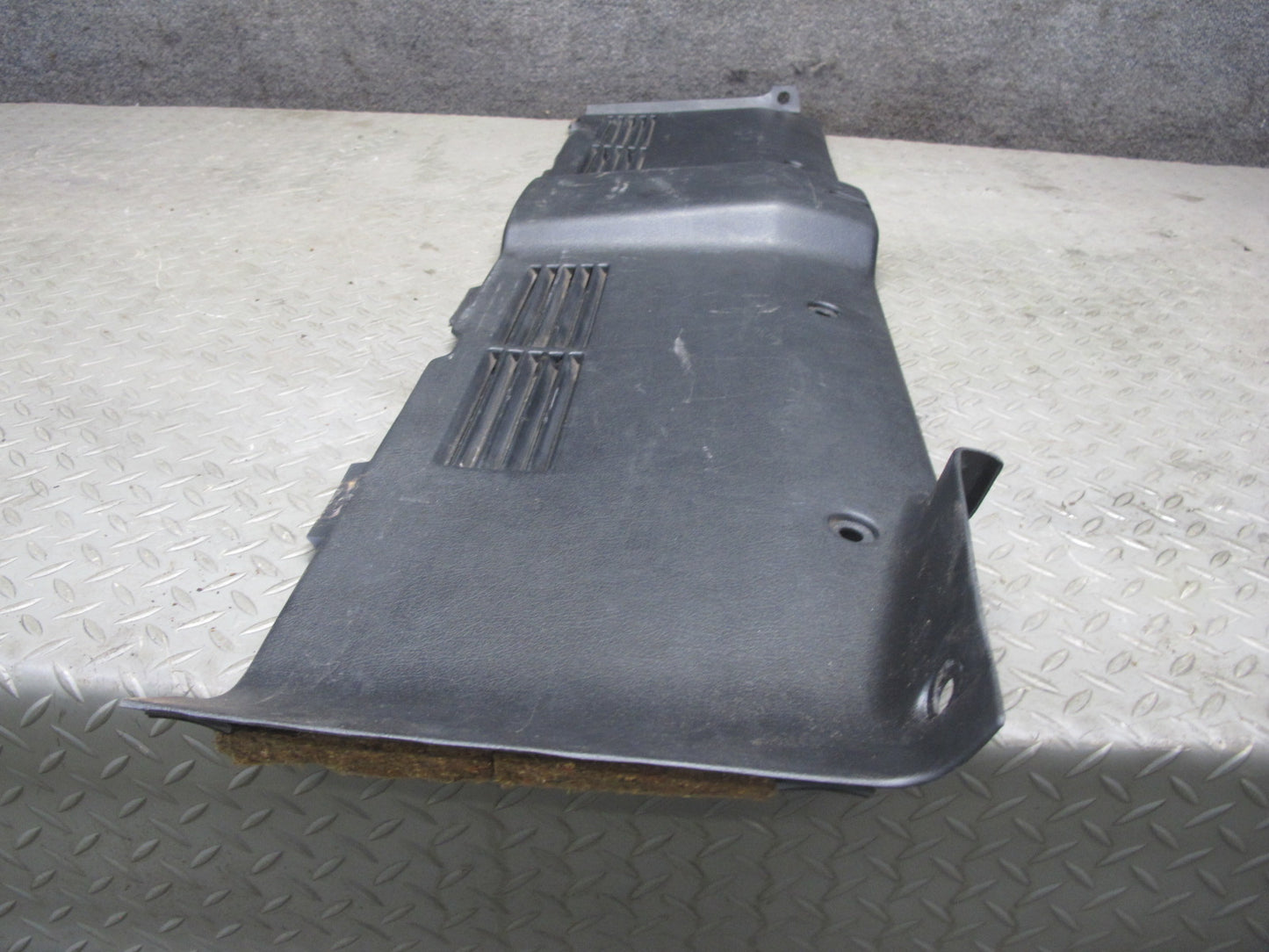 84-86 Nissan Z31 300ZX 2+0 Rear Trunk Lock Latch Interior Trim Panel Cover OEM