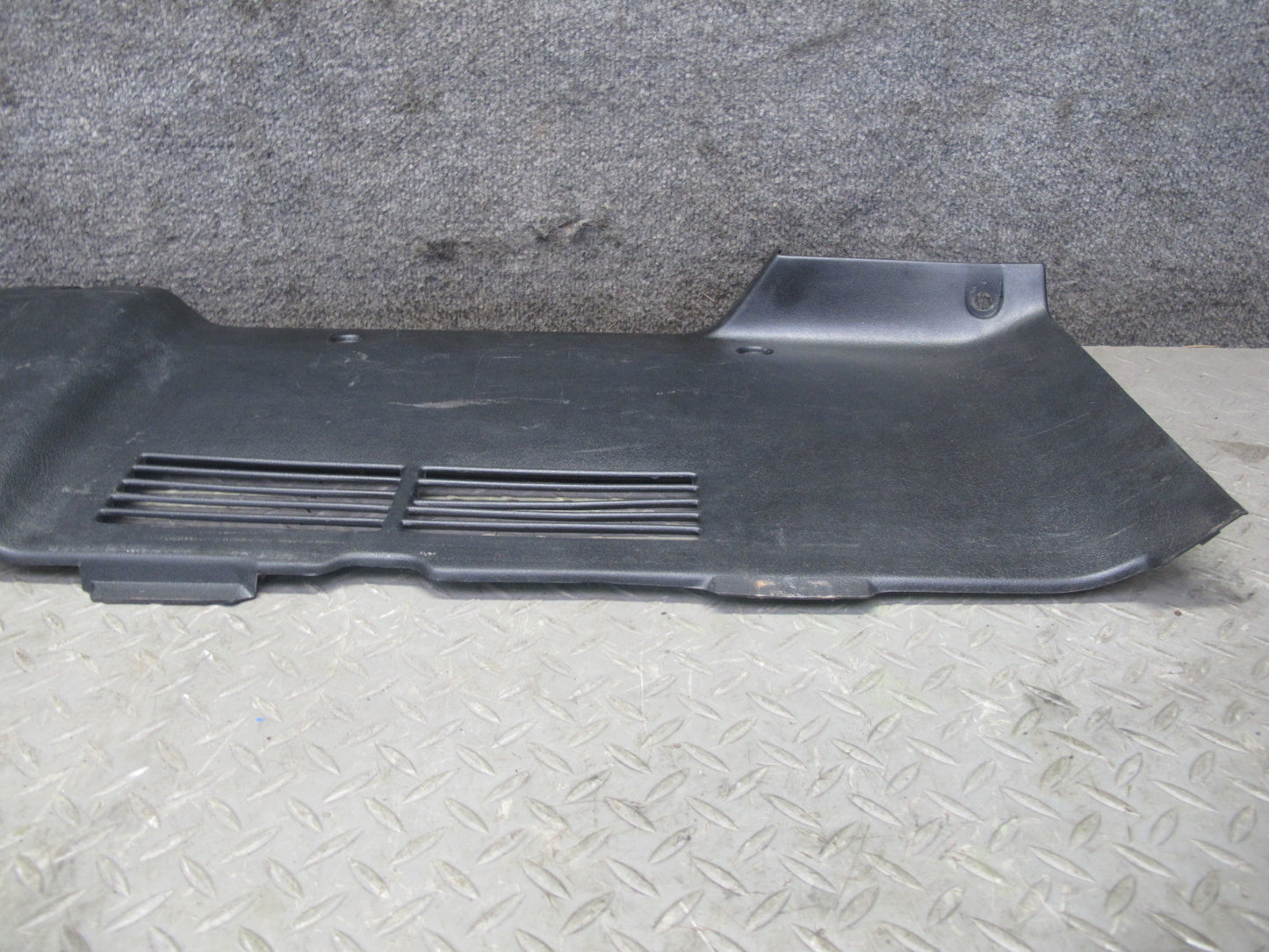 84-86 Nissan Z31 300ZX 2+0 Rear Trunk Lock Latch Interior Trim Panel Cover OEM