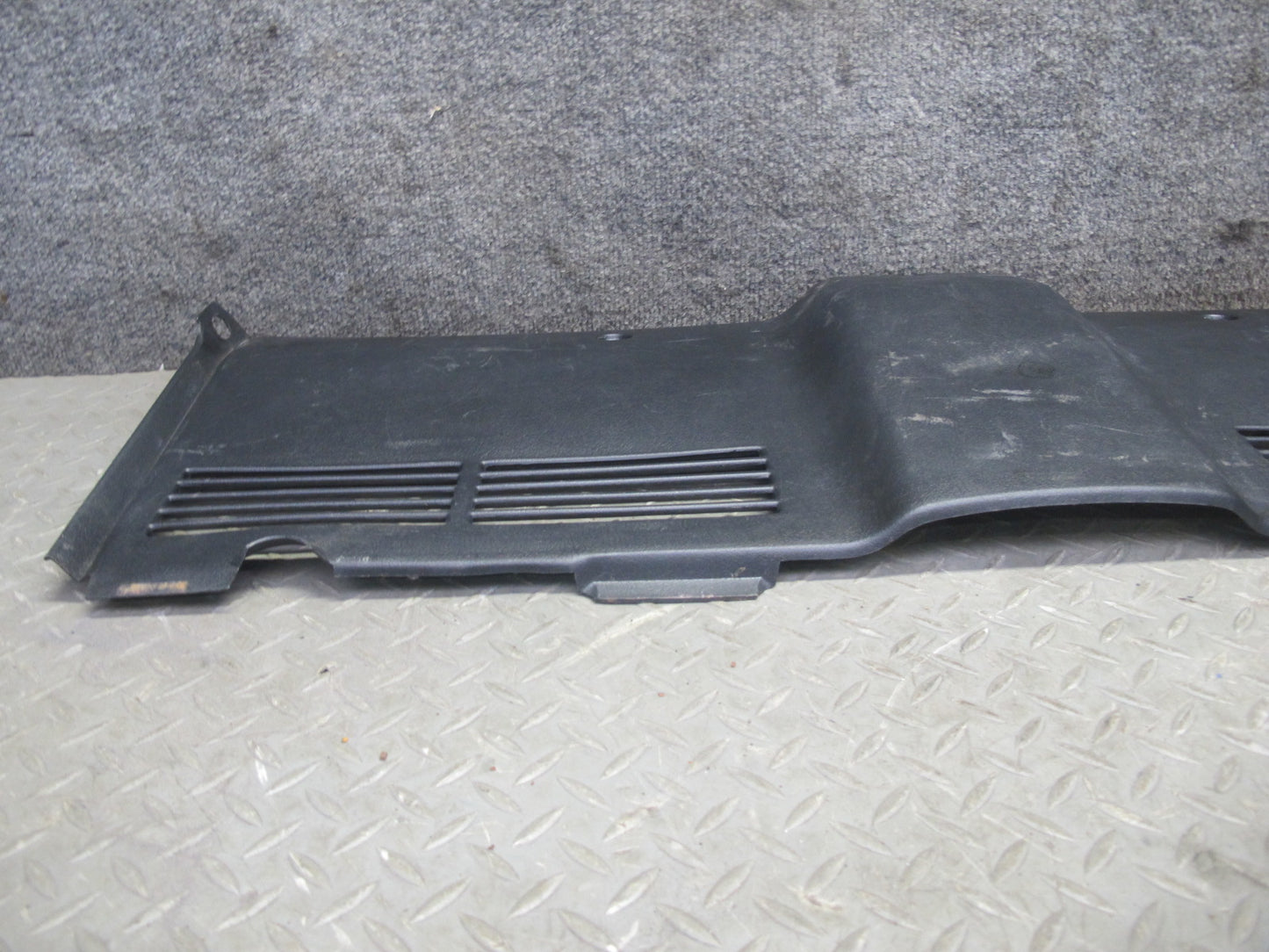 84-86 Nissan Z31 300ZX 2+0 Rear Trunk Lock Latch Interior Trim Panel Cover OEM
