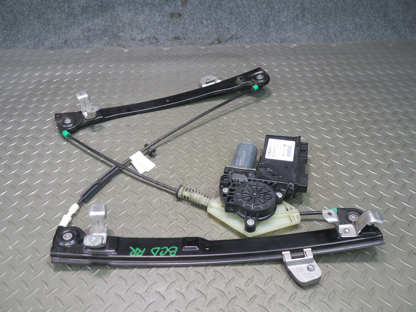 06-12 Bentley Continental Flying Spur Rear Right Door Window Regulator W/ Motor