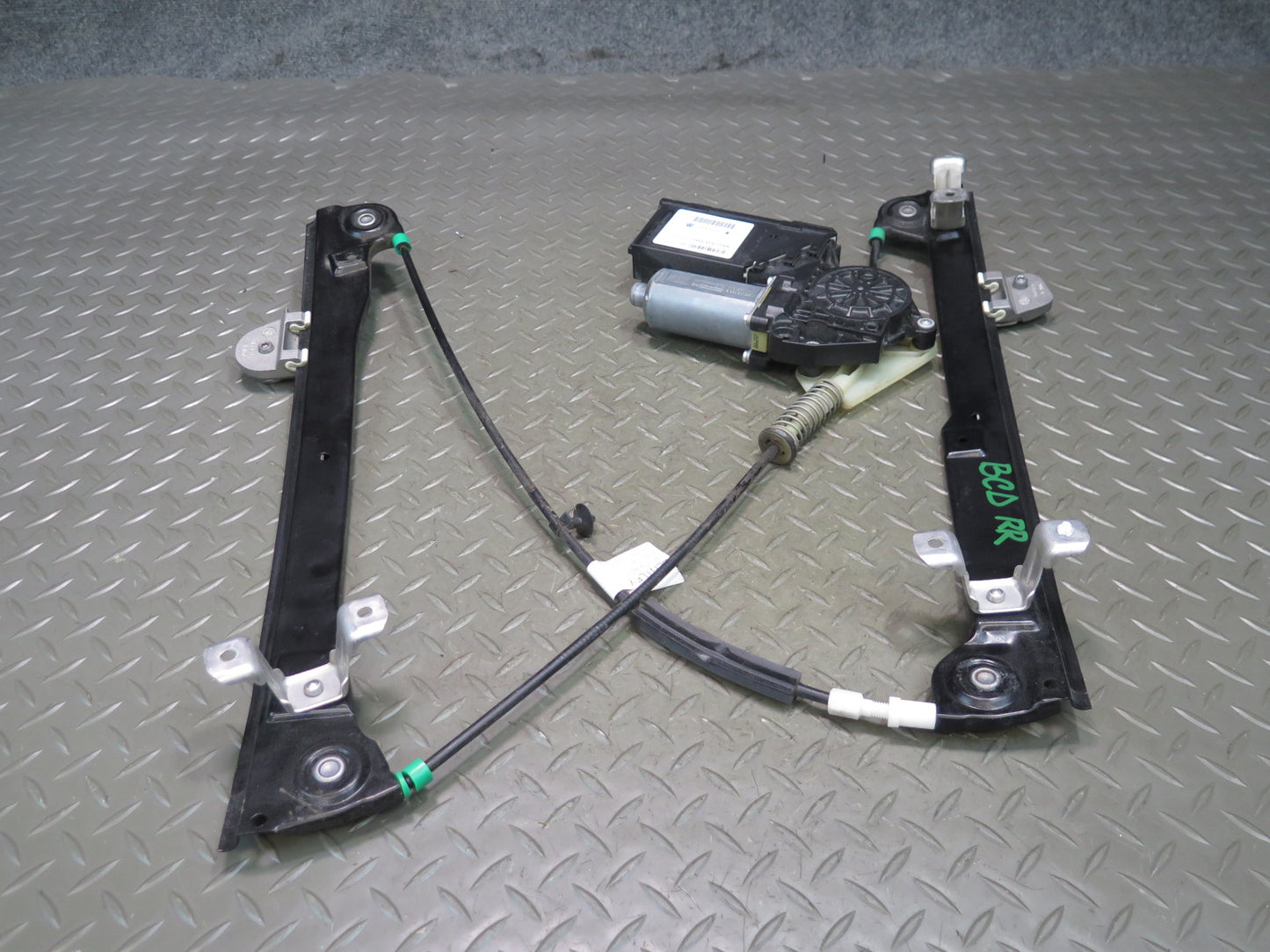 06-12 Bentley Continental Flying Spur Rear Right Door Window Regulator W/ Motor