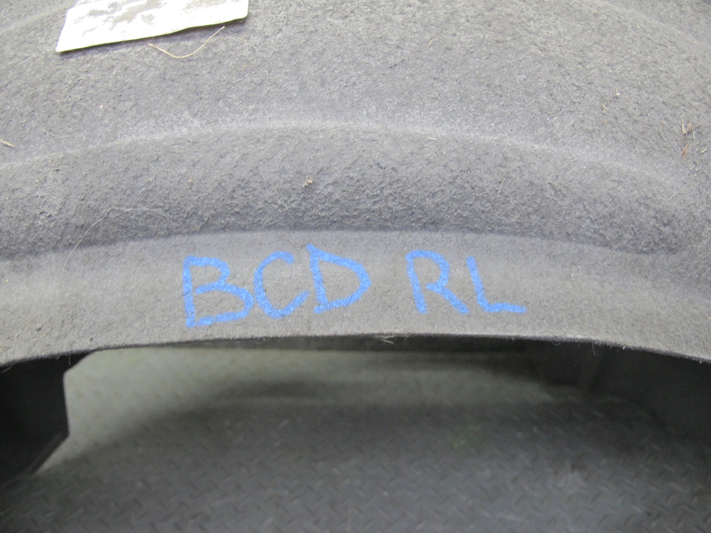 2006-2012 Bentley Flying Spur Rear Right Splash Shield Fender Liner Wheel Arch