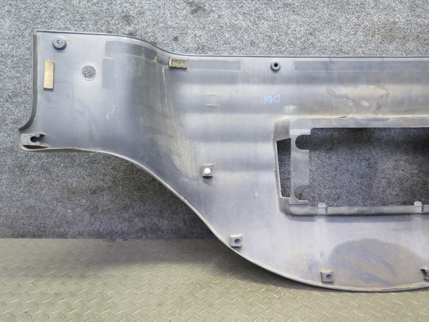 99-01 Isuzu Vehicross Rear Trunk Tailgate Molding Trim Panel Cover Protector OEM