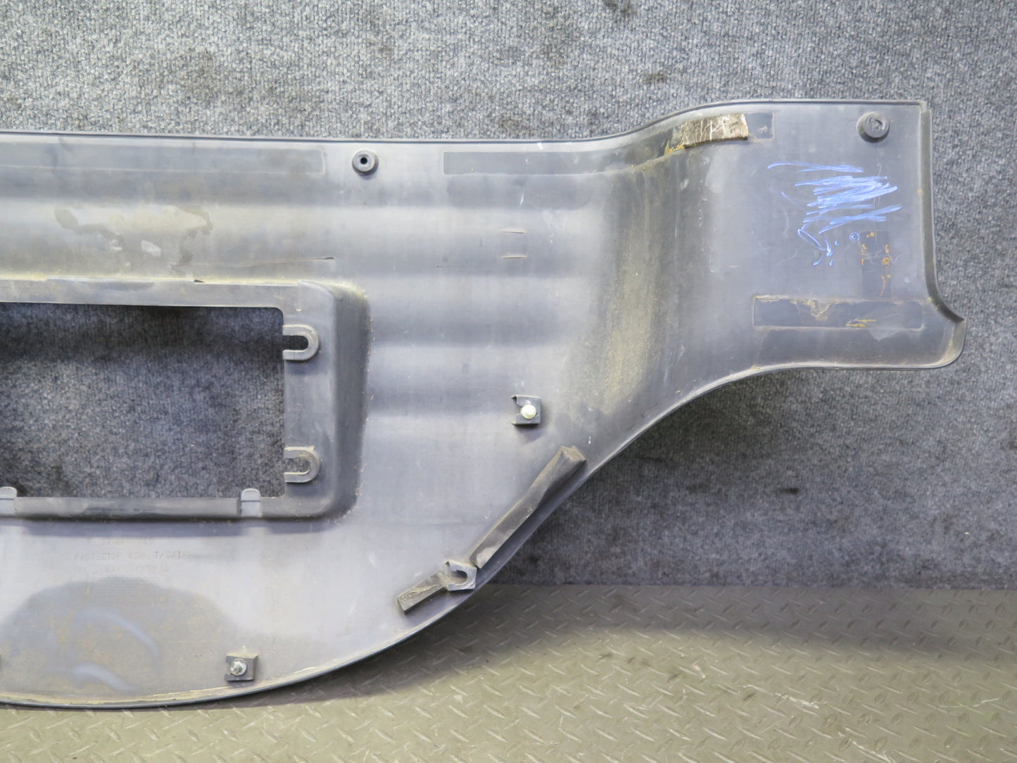 99-01 Isuzu Vehicross Rear Trunk Tailgate Molding Trim Panel Cover Protector OEM