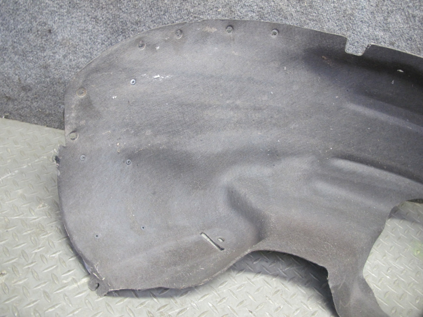 2006-2012 Bentley Flying Spur Rear Right Splash Shield Fender Liner Wheel Arch