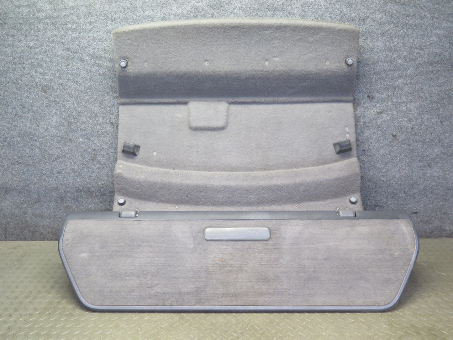 88-91 Mazda RX7 FC3S Convertible Rear Trunk Cargo Cover Wind Deflector Gray OEM