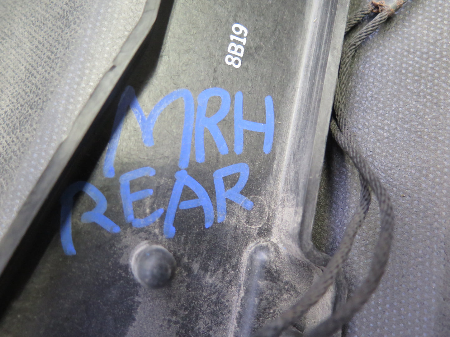 88-91 Mazda RX7 FC3S Convertible Rear Trunk Cargo Cover Wind Deflector Gray OEM