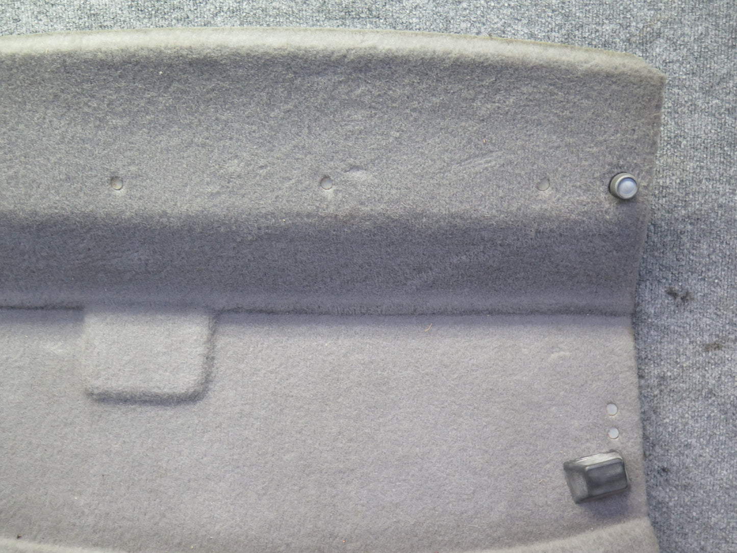 88-91 Mazda RX7 FC3S Convertible Rear Trunk Cargo Cover Wind Deflector Gray OEM