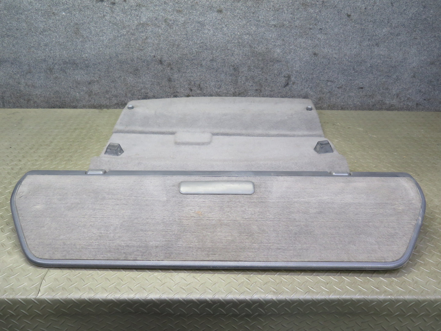 88-91 Mazda RX7 FC3S Convertible Rear Trunk Cargo Cover Wind Deflector Gray OEM