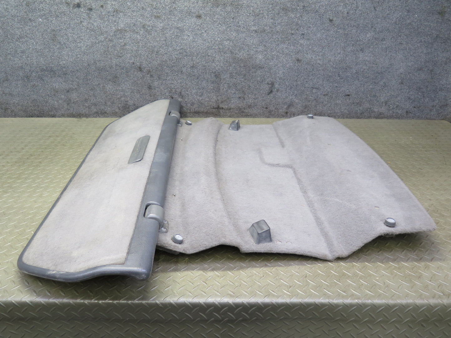 88-91 Mazda RX7 FC3S Convertible Rear Trunk Cargo Cover Wind Deflector Gray OEM