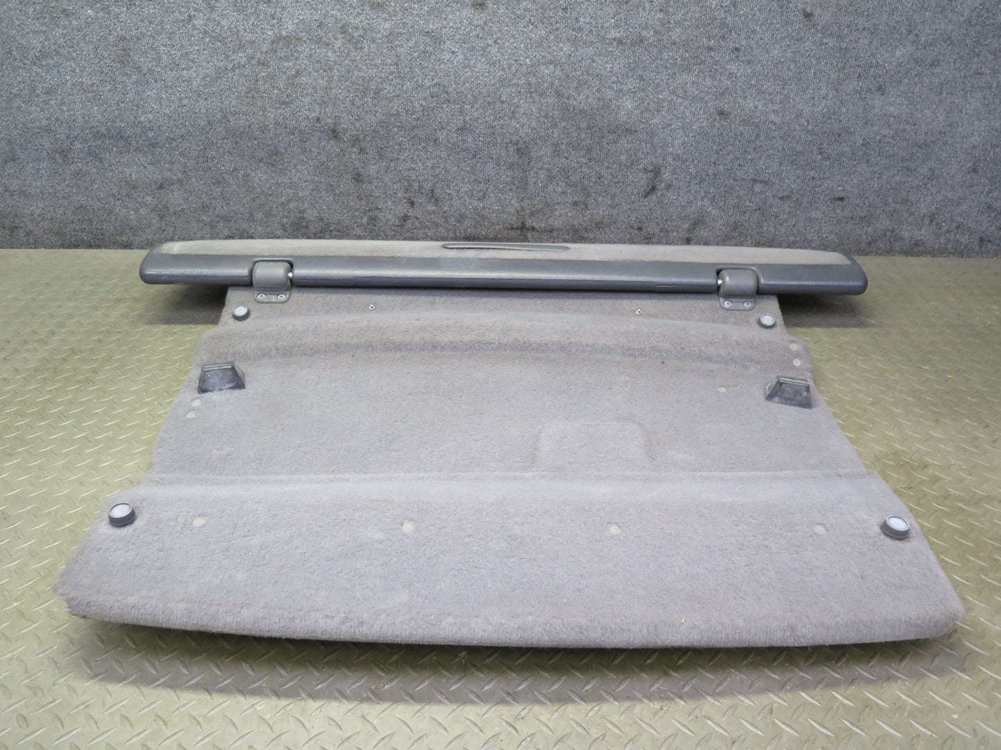 88-91 Mazda RX7 FC3S Convertible Rear Trunk Cargo Cover Wind Deflector Gray OEM