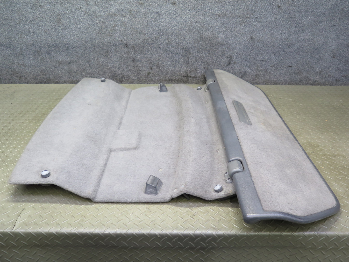 88-91 Mazda RX7 FC3S Convertible Rear Trunk Cargo Cover Wind Deflector Gray OEM