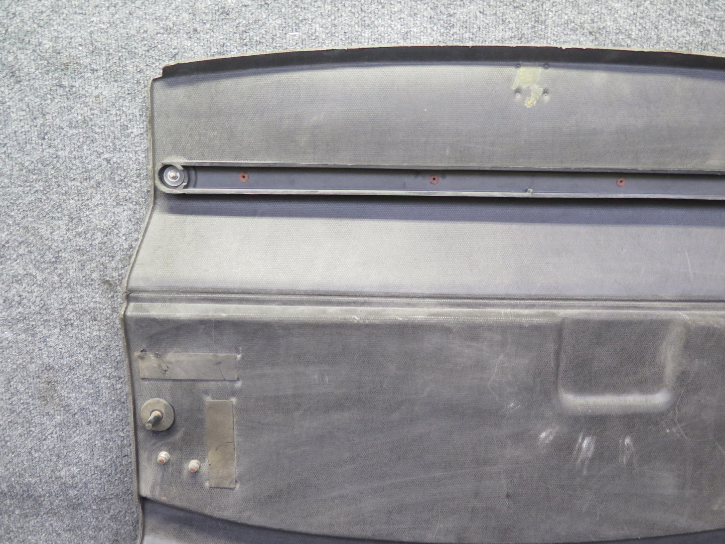 88-91 Mazda RX7 FC3S Convertible Rear Trunk Cargo Cover Wind Deflector Gray OEM