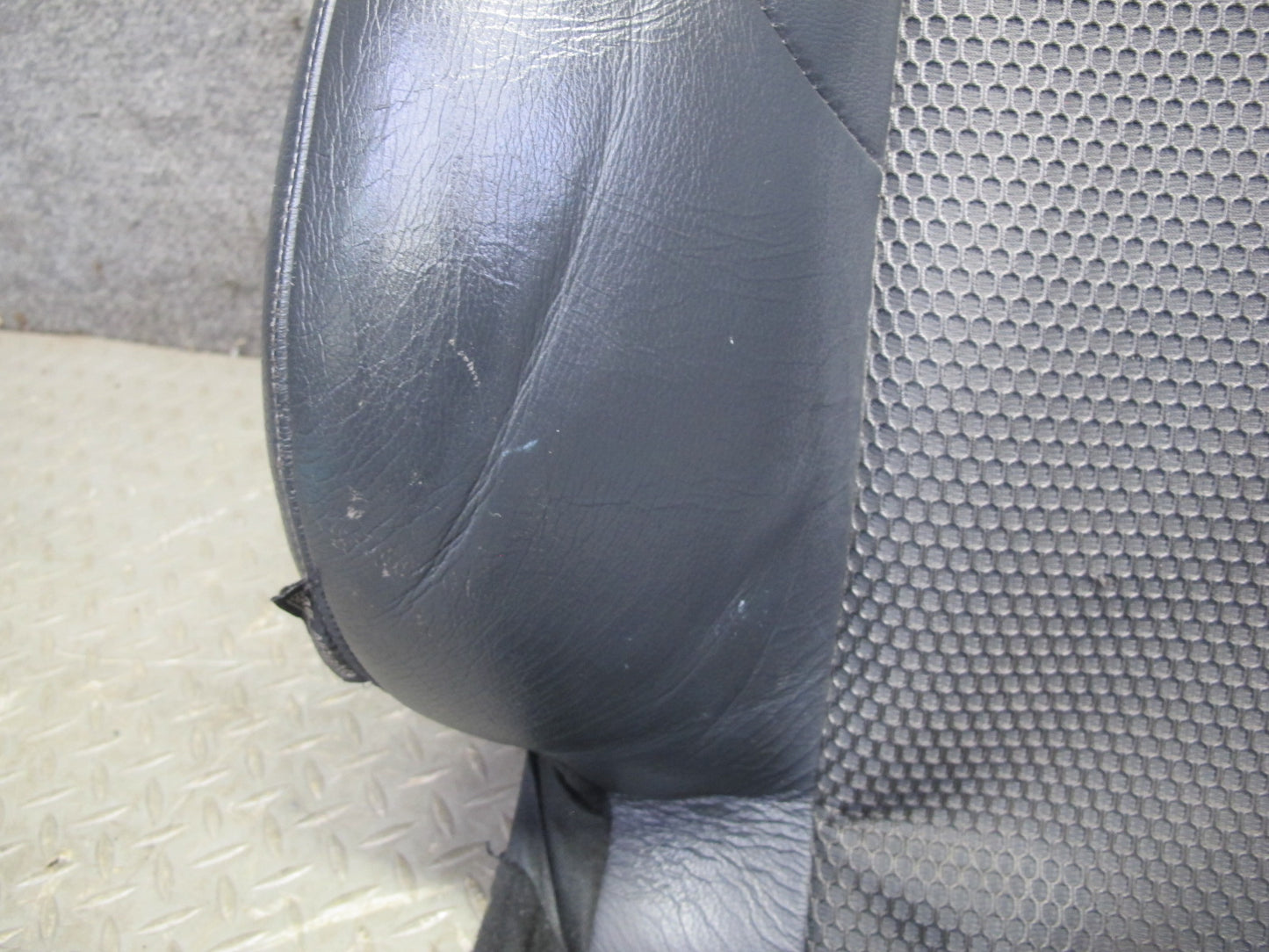 11-19 Nissan Z34 370Z Convertible Right Seat Upper Leather Cushion Backrest OEM