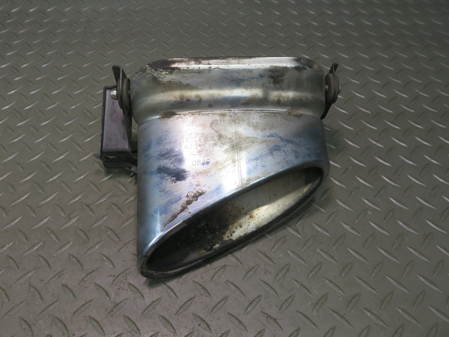 06-12 Bentley Continental Flying Spur Rear Right Left Exhaust Muffler Tips Set