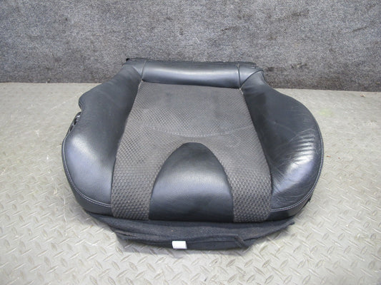 11-19 Nissan Z34 370Z Convert Front Left Seat Lower Leather Cushion Black OEM