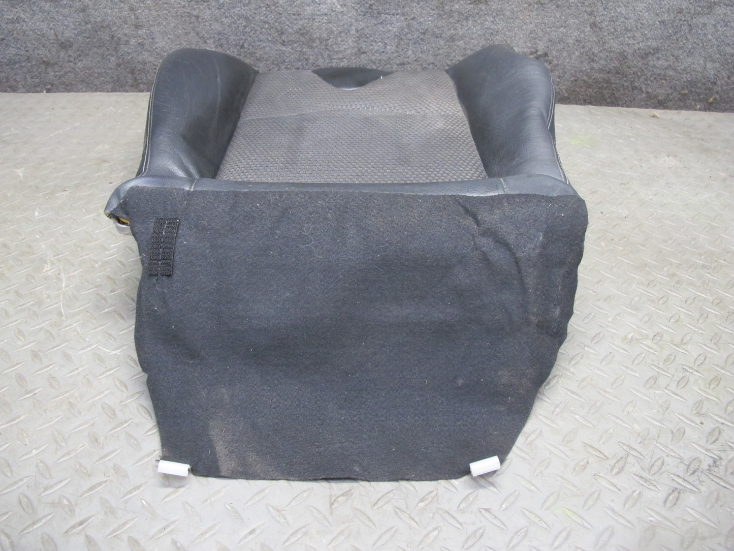 11-19 Nissan Z34 370Z Convert Front Left Seat Lower Leather Cushion Black OEM