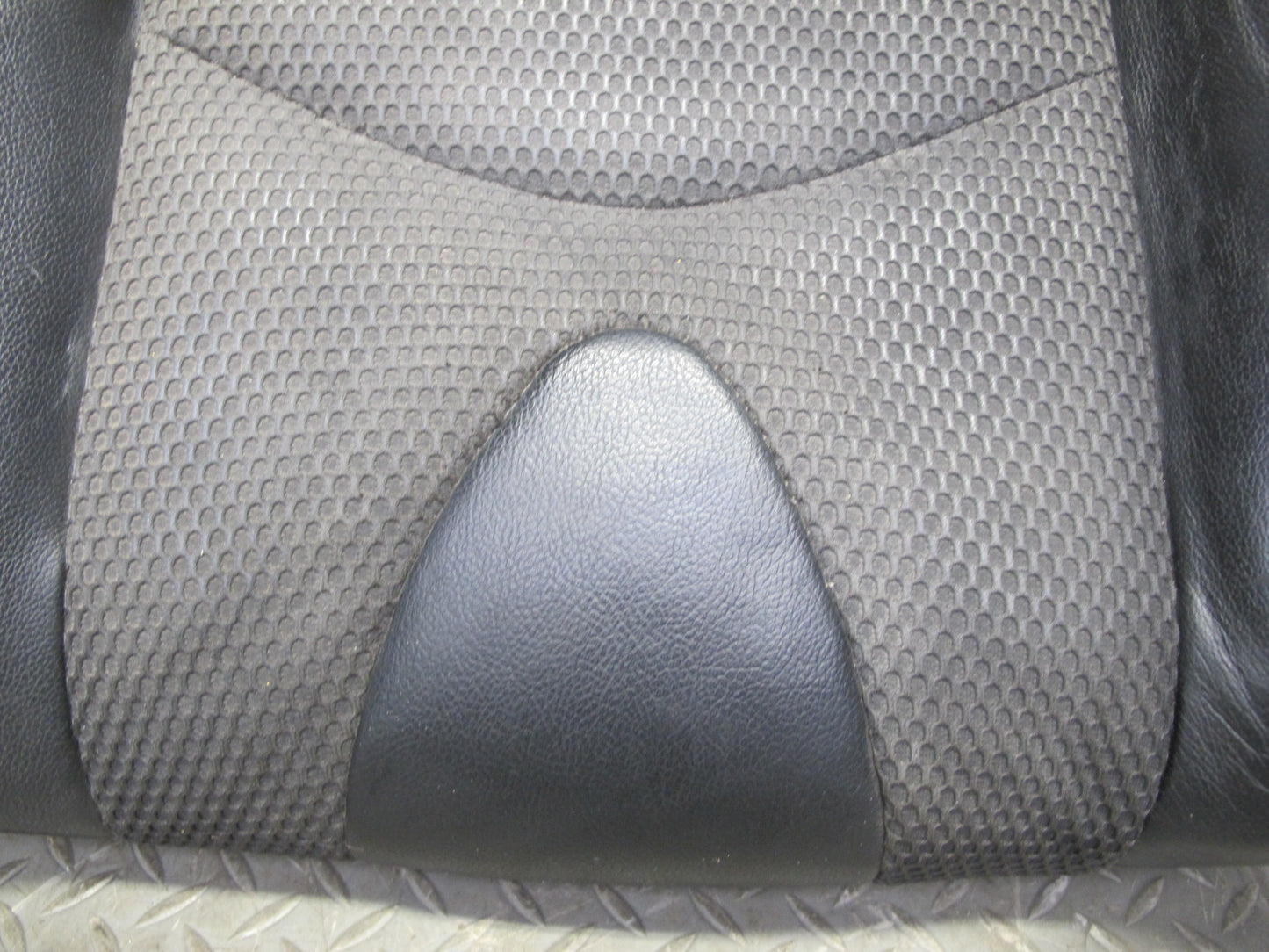 11-19 Nissan Z34 370Z Convert Front Left Seat Lower Leather Cushion Black OEM