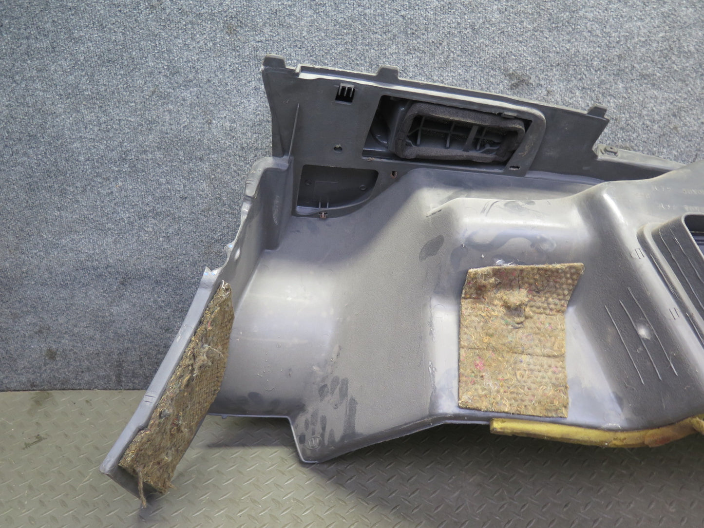 89-92 Toyota Supra MK3 Rear Left & Right Quarter Trunk Trim Cover Panel Gray OEM