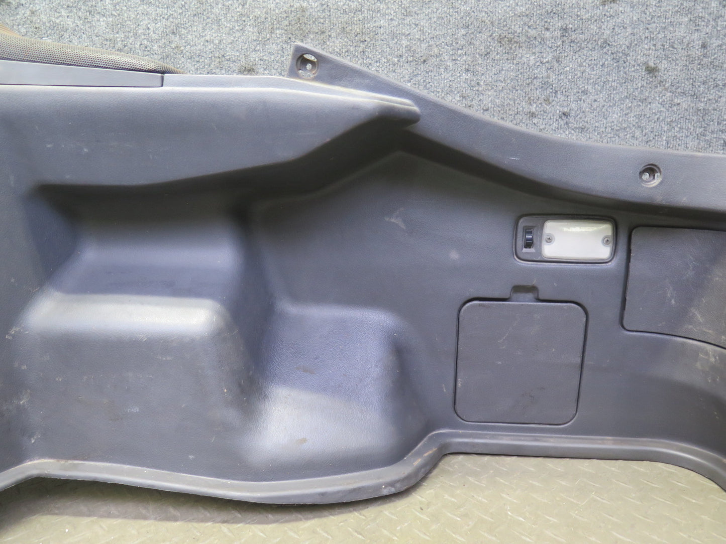 89-92 Toyota Supra MK3 Rear Left & Right Quarter Trunk Trim Cover Panel Gray OEM