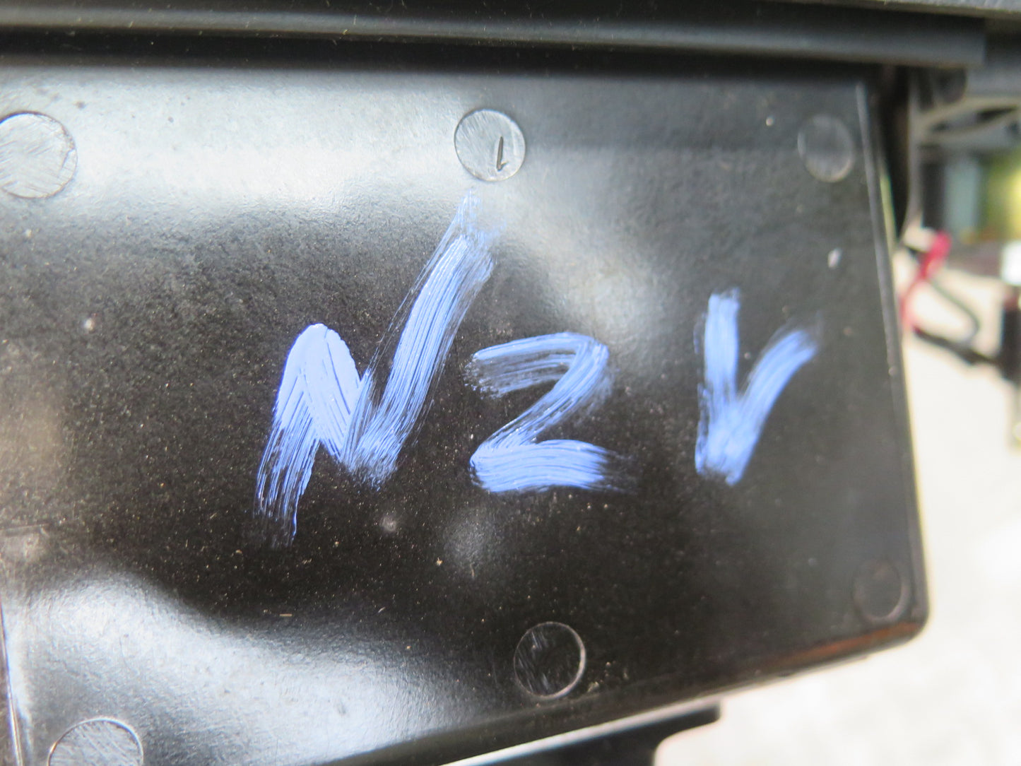 84-86 Nissan Z31 300ZX Dash Center Trim Bezel Cover Panel w Lighter OEM