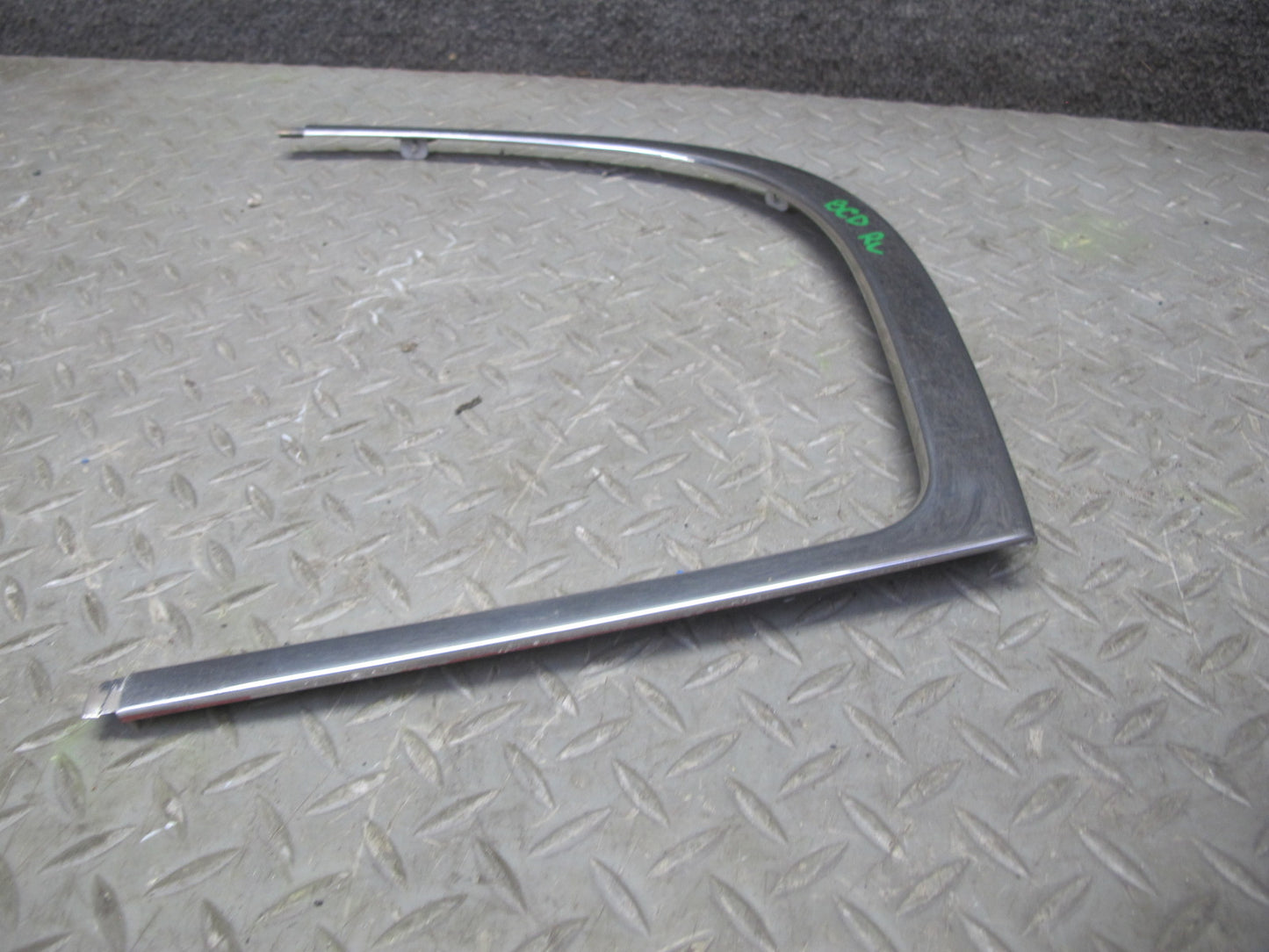 2006-2012 Bentley Flying Spur Rear Left Door Window Chrome Trim Molding Set